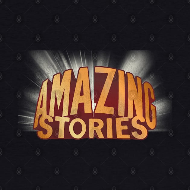 Amazing Stories Retro 80s TV Show by darklordpug